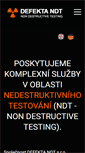 Mobile Screenshot of defekta.cz